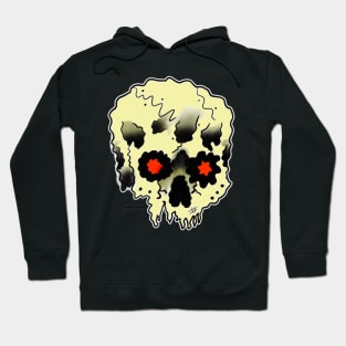 Wobbly skull Hoodie